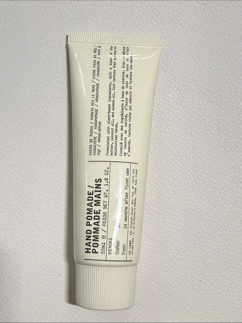 Le Labo Hinoki Hand Pomade Hand Cream - 55 ml